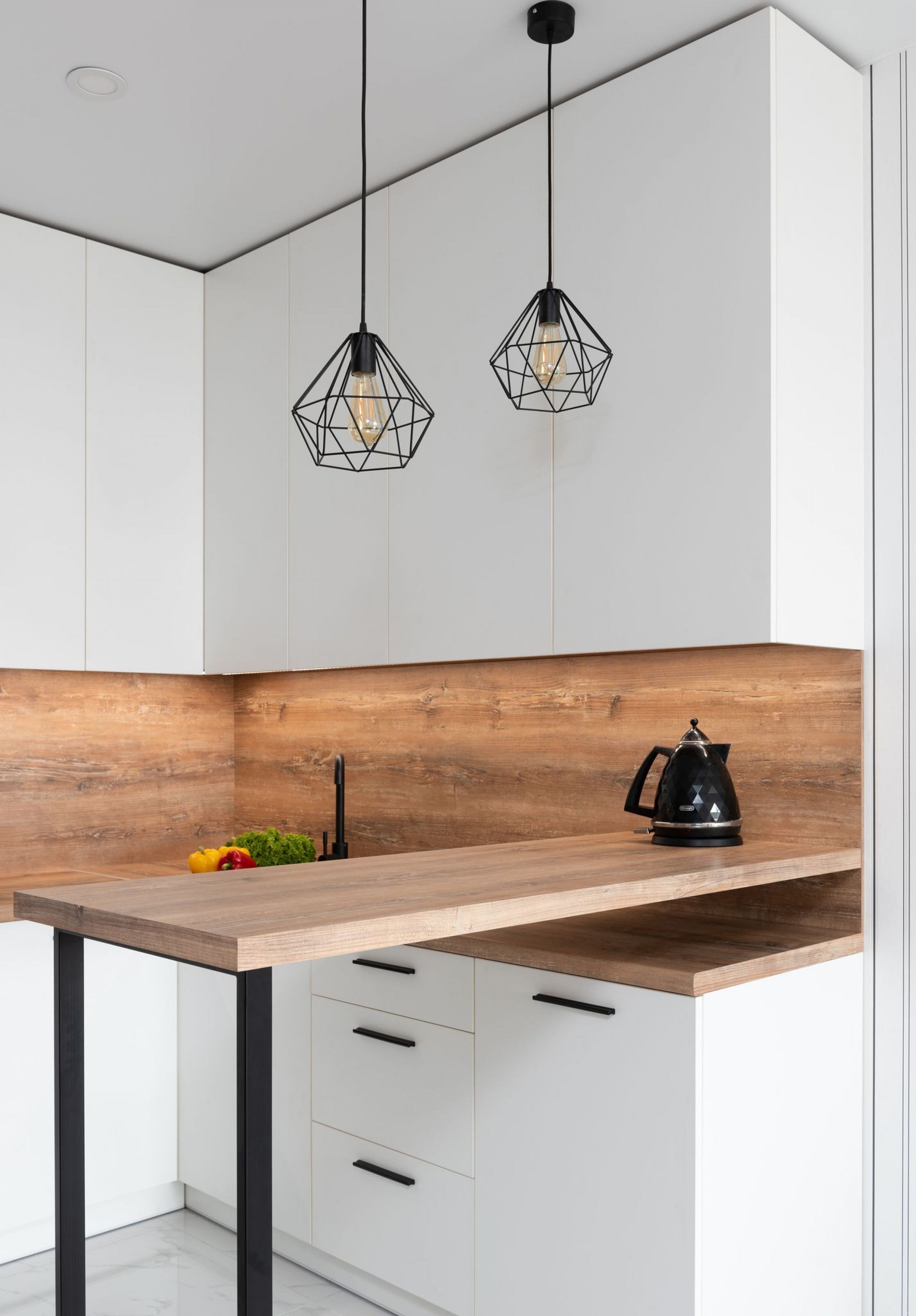 Modern Minimal Apartment Kitchen