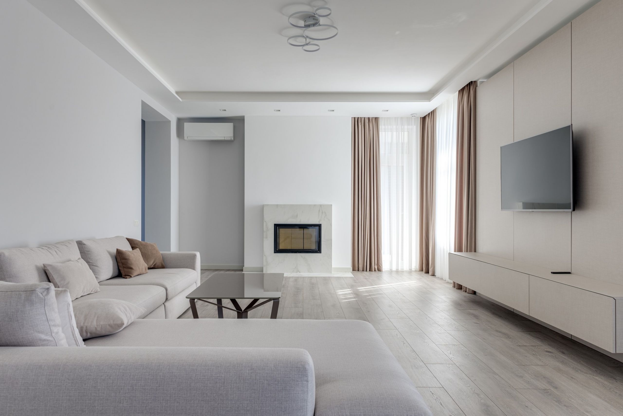 Modern Spacious Living Room