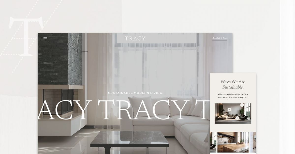 Tracy Apartment Website Theme